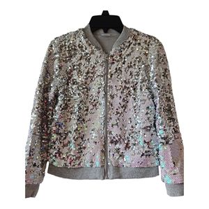 Sequin girls jacket